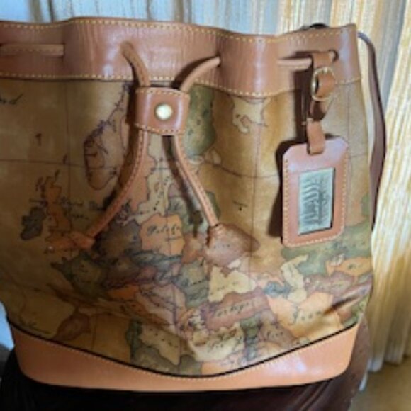 Alviero Martini  Prima 1A Classe Geo Medium  Bucket bag - Picture 2 of 12